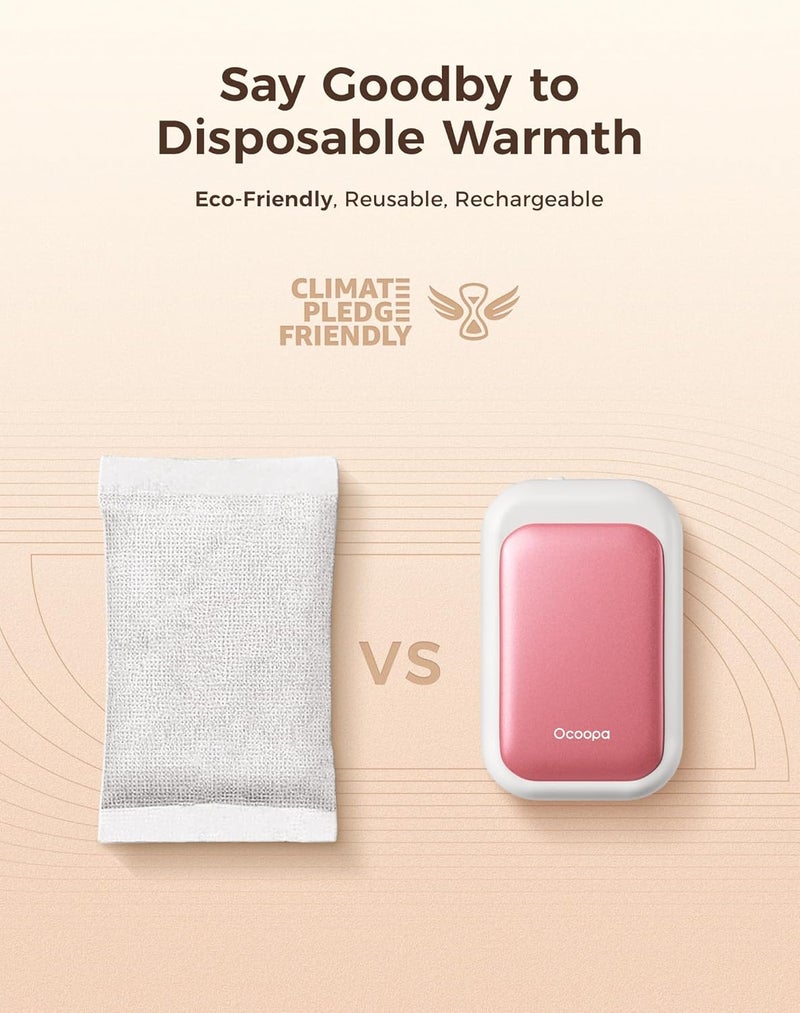 OCOOPA AI Magnetic Hand Warmers Rechargeable 2 Pack, 5000mAh Ultra-Thin Electric Glove Heater Handwarmer,UL Certified, Men Women Gifts for Christmas,Birthday,Winter Essentials,UT4 Young - Image 5